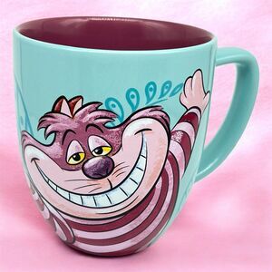 Disney Store Cheshire Cat Portrait BIG SMILE Coffee Mug 16oz Alice in Wonderland